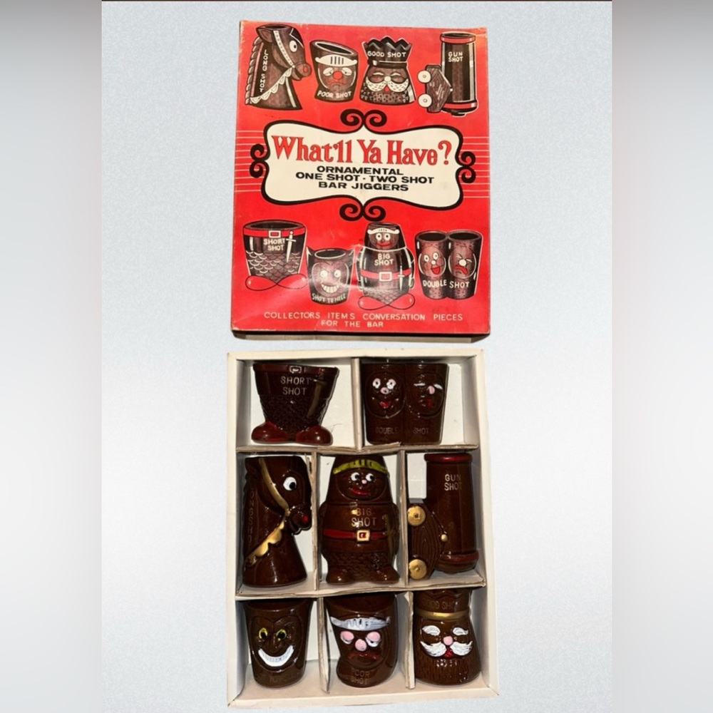 What’ll‎ Ya Have? Ornamental One Shot Two Shot Bar Jiggers Poor Shot